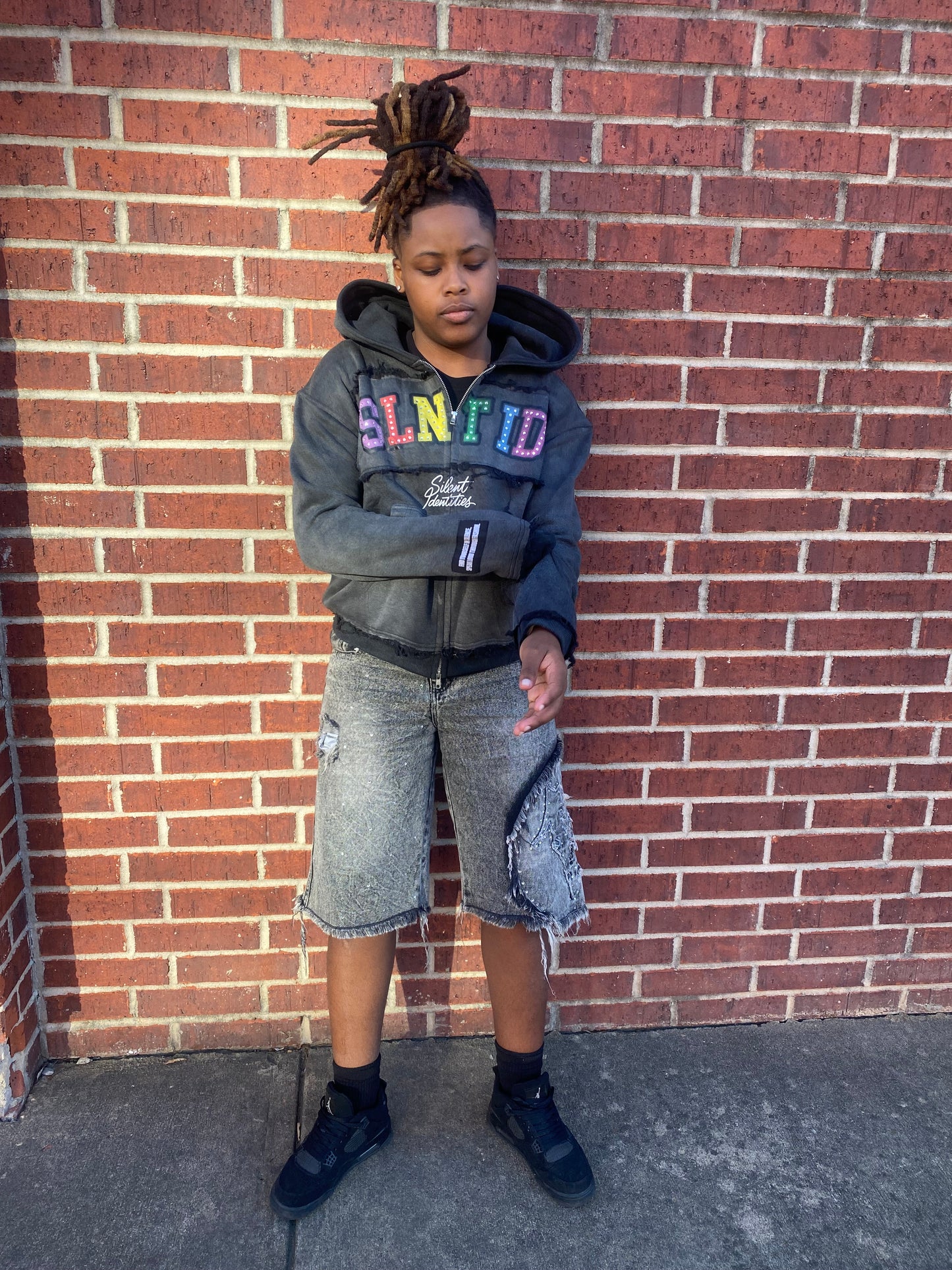 BLACK “NUFF SAID” JACKET