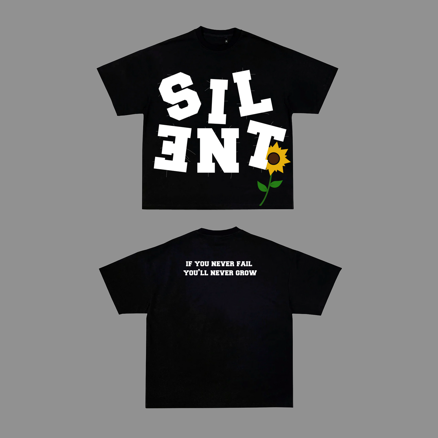 BLACK NEVER FAIL, NEVER GROW