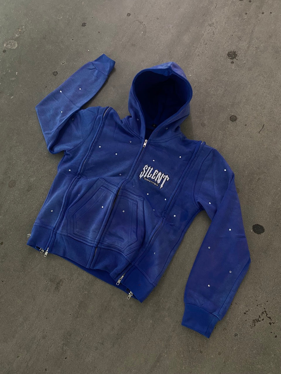 BLUE "INCOGNITO" JACKET
