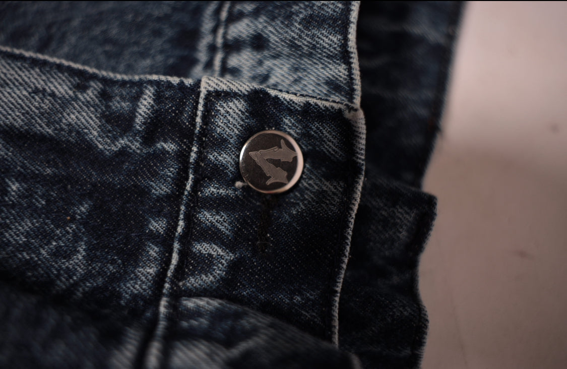 WASHED INDIGO "FIELD TESTED" JORTS