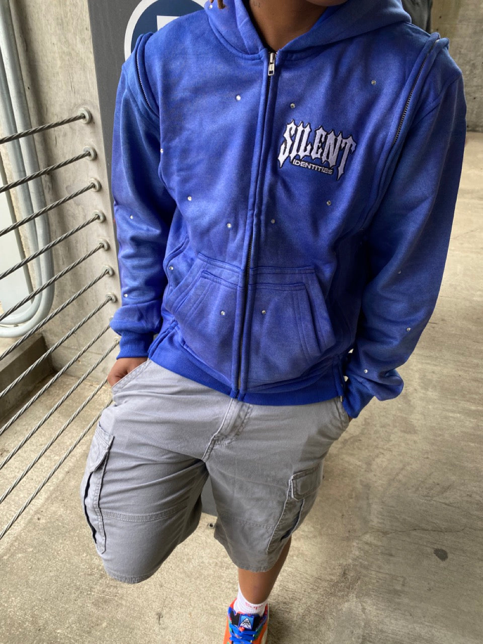 BLUE "INCOGNITO" JACKET
