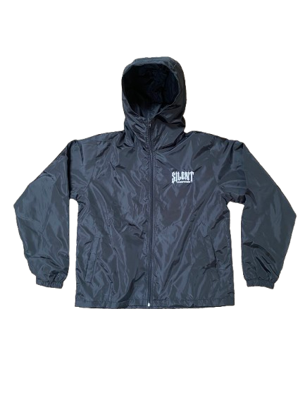 SS25 BLACK WINDBREAKER JACKET