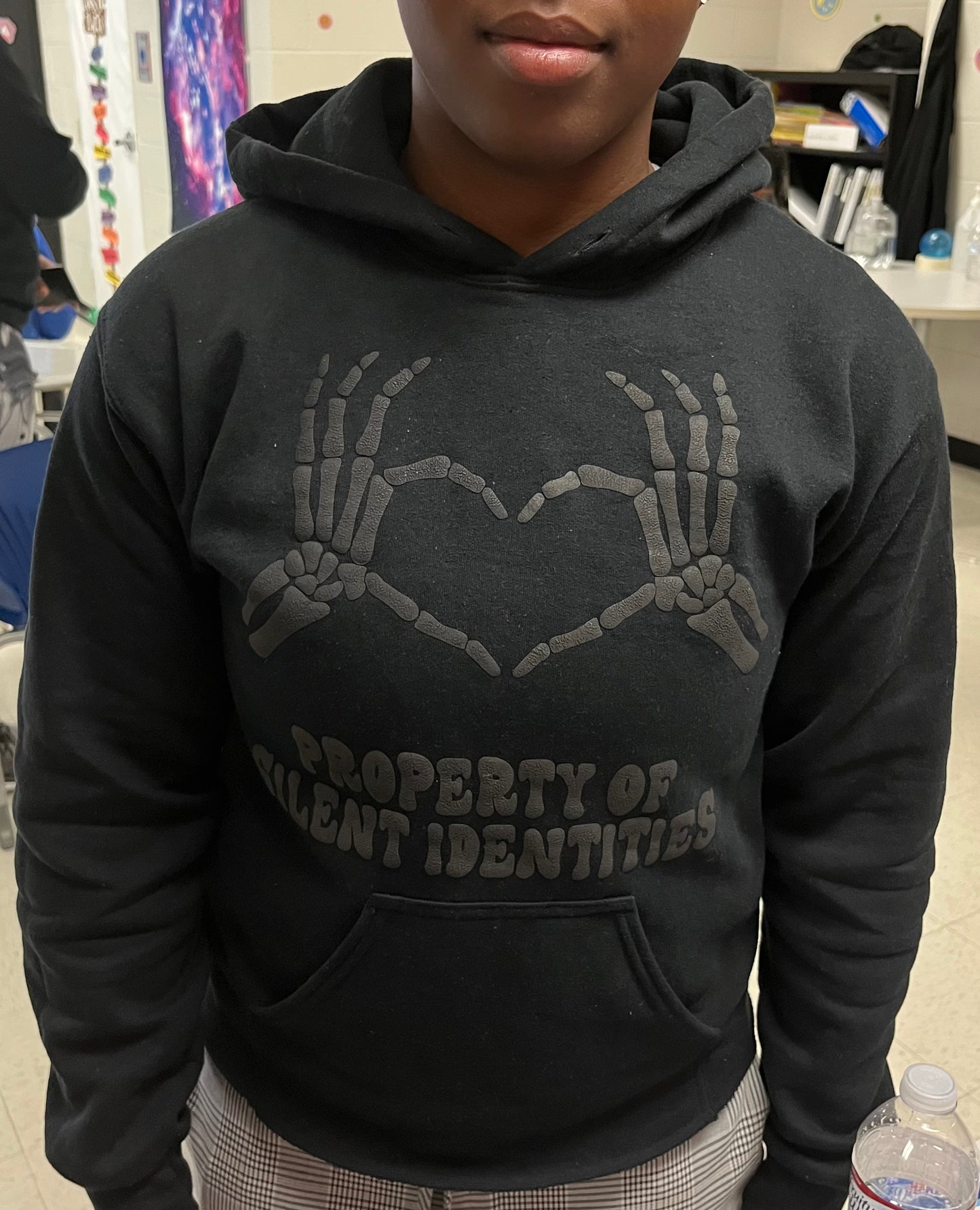BLACKED OUT PROPERTY OF SILENT IDENTITIES HOODIE