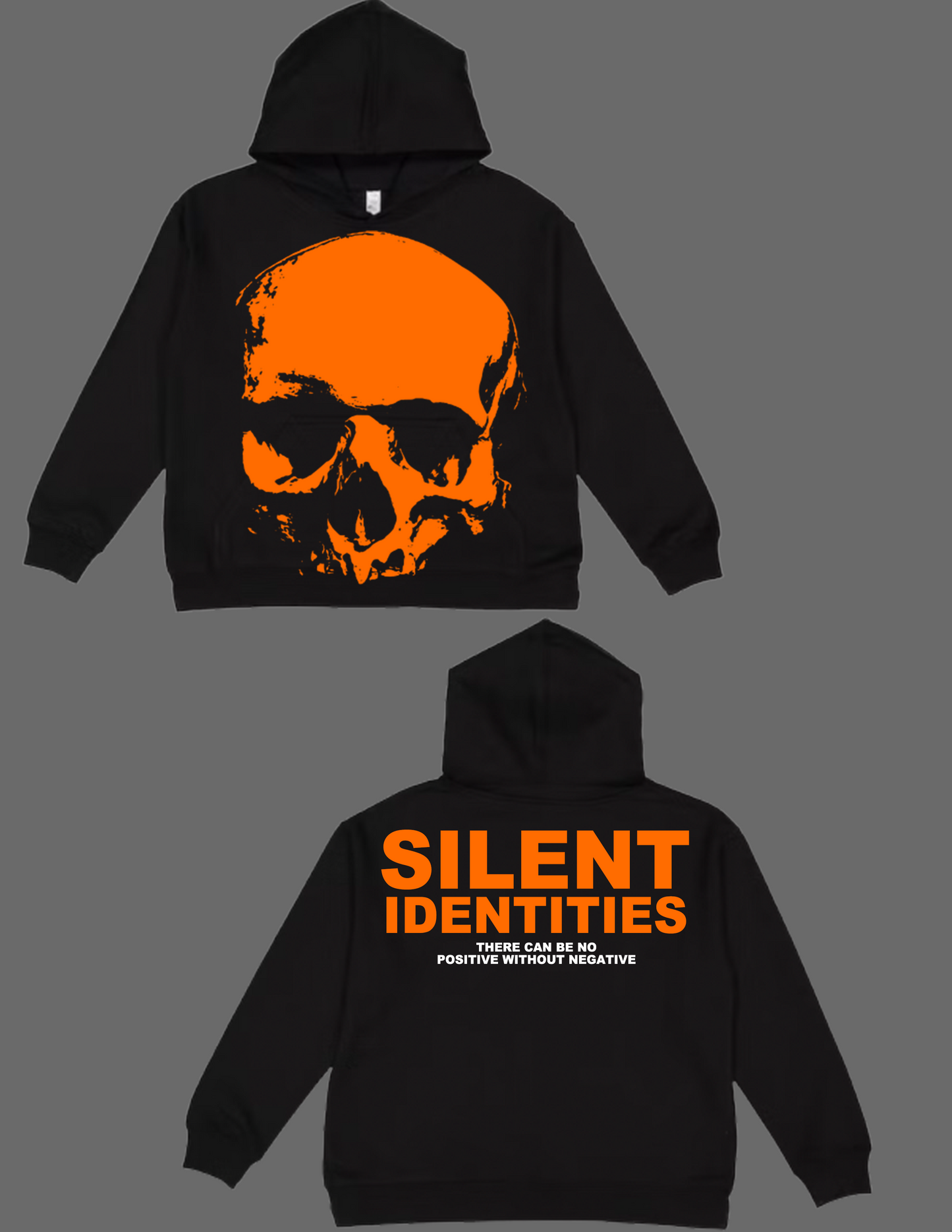 BLACK SKULLY HOODIE