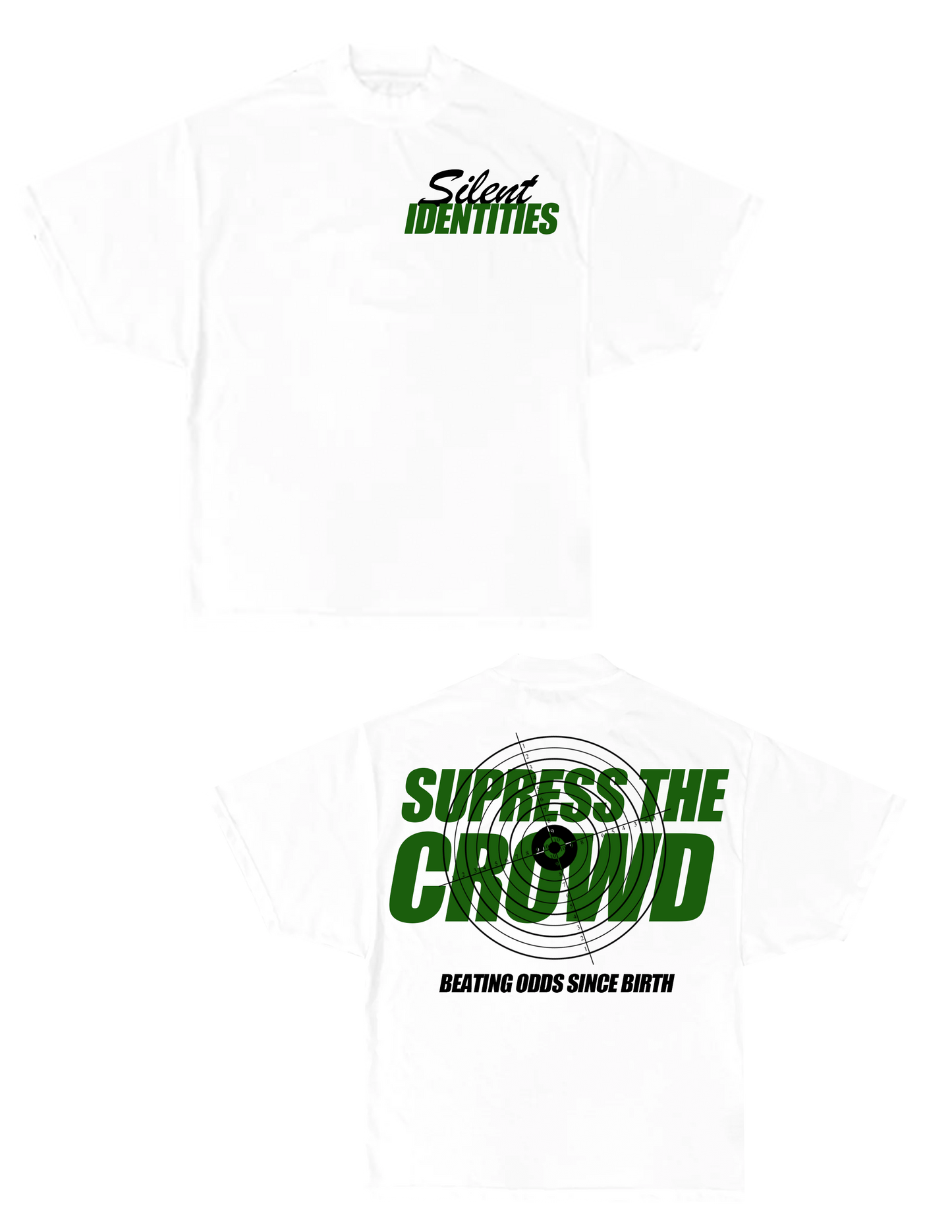 WHITE SUPPRESSOR TEE