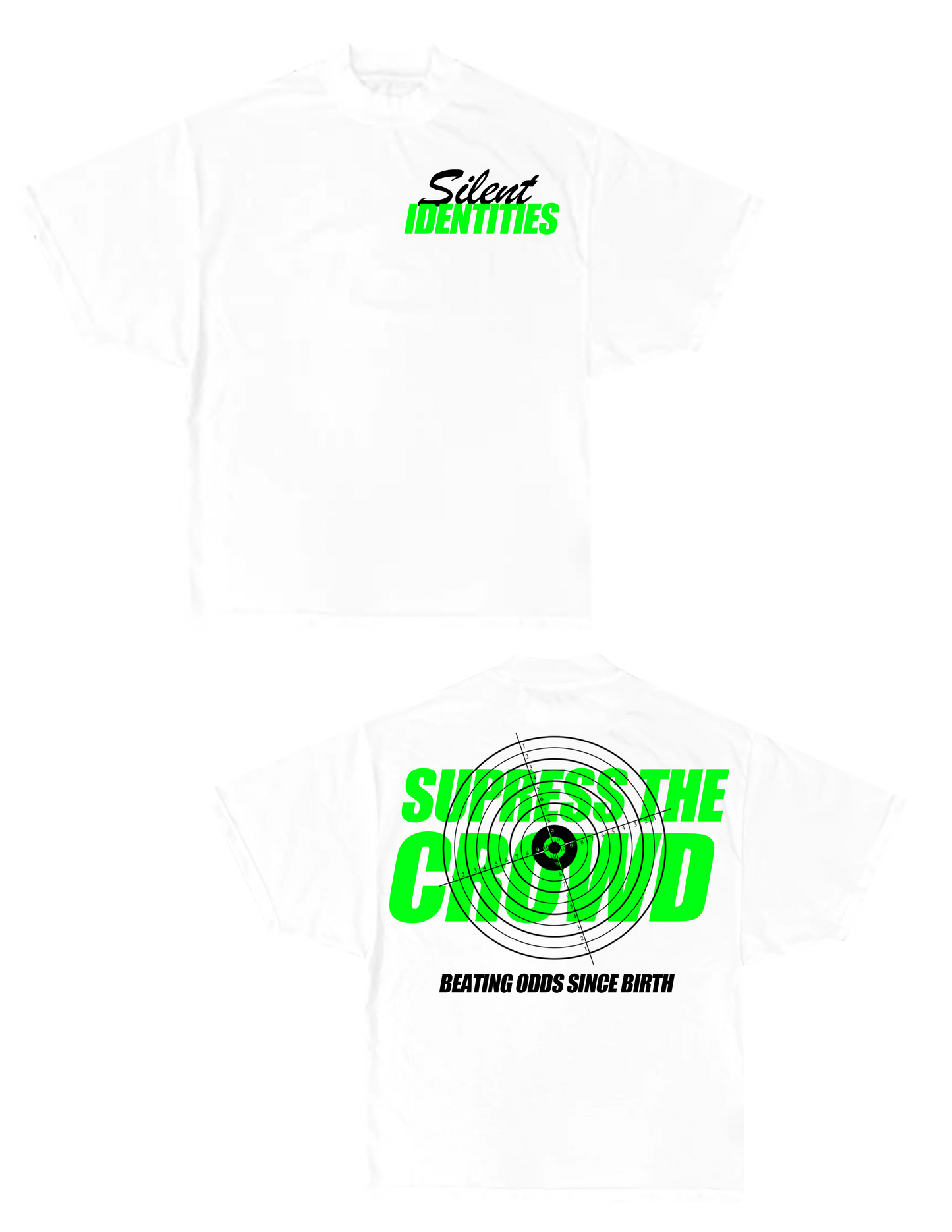 WHITE SUPPRESSOR TEE