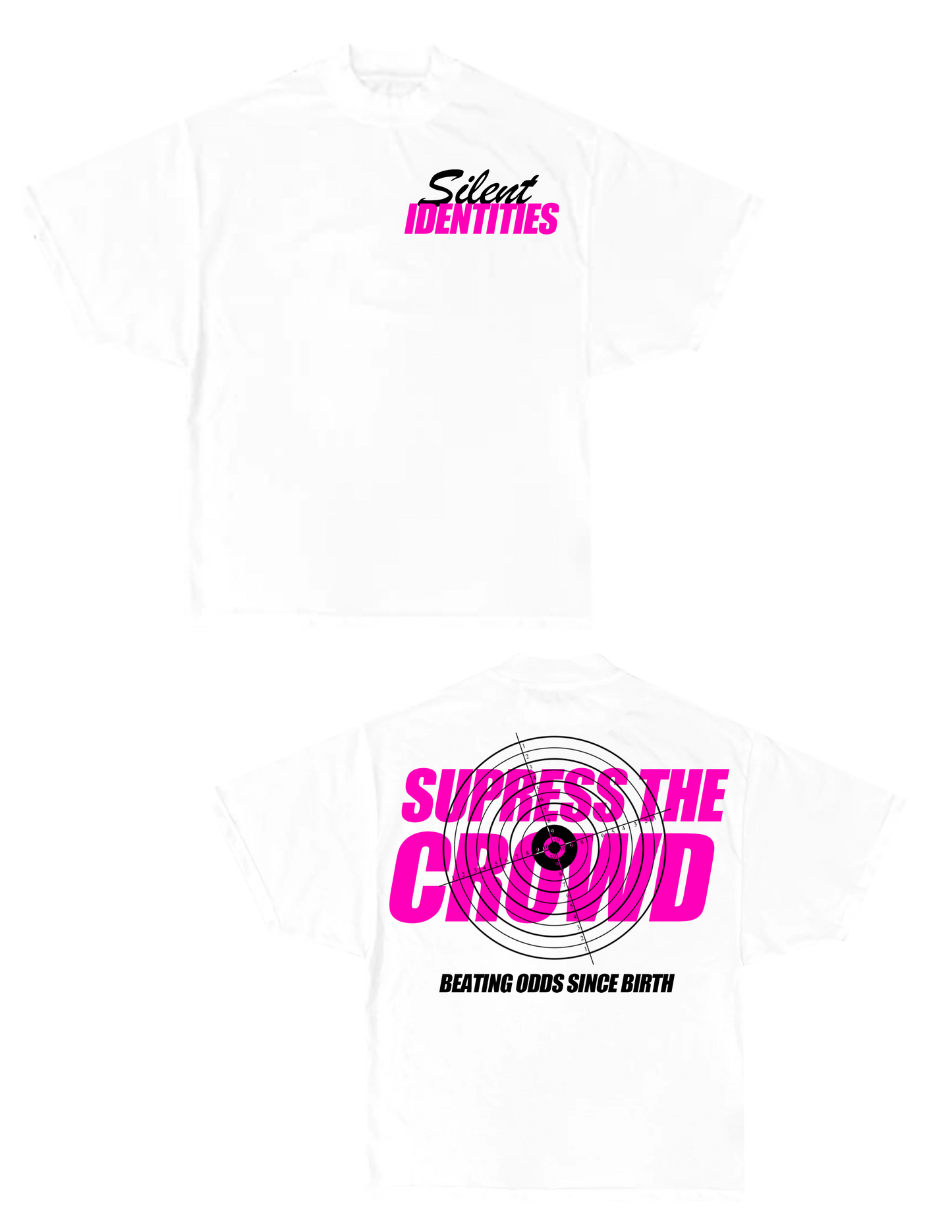 WHITE SUPPRESSOR TEE