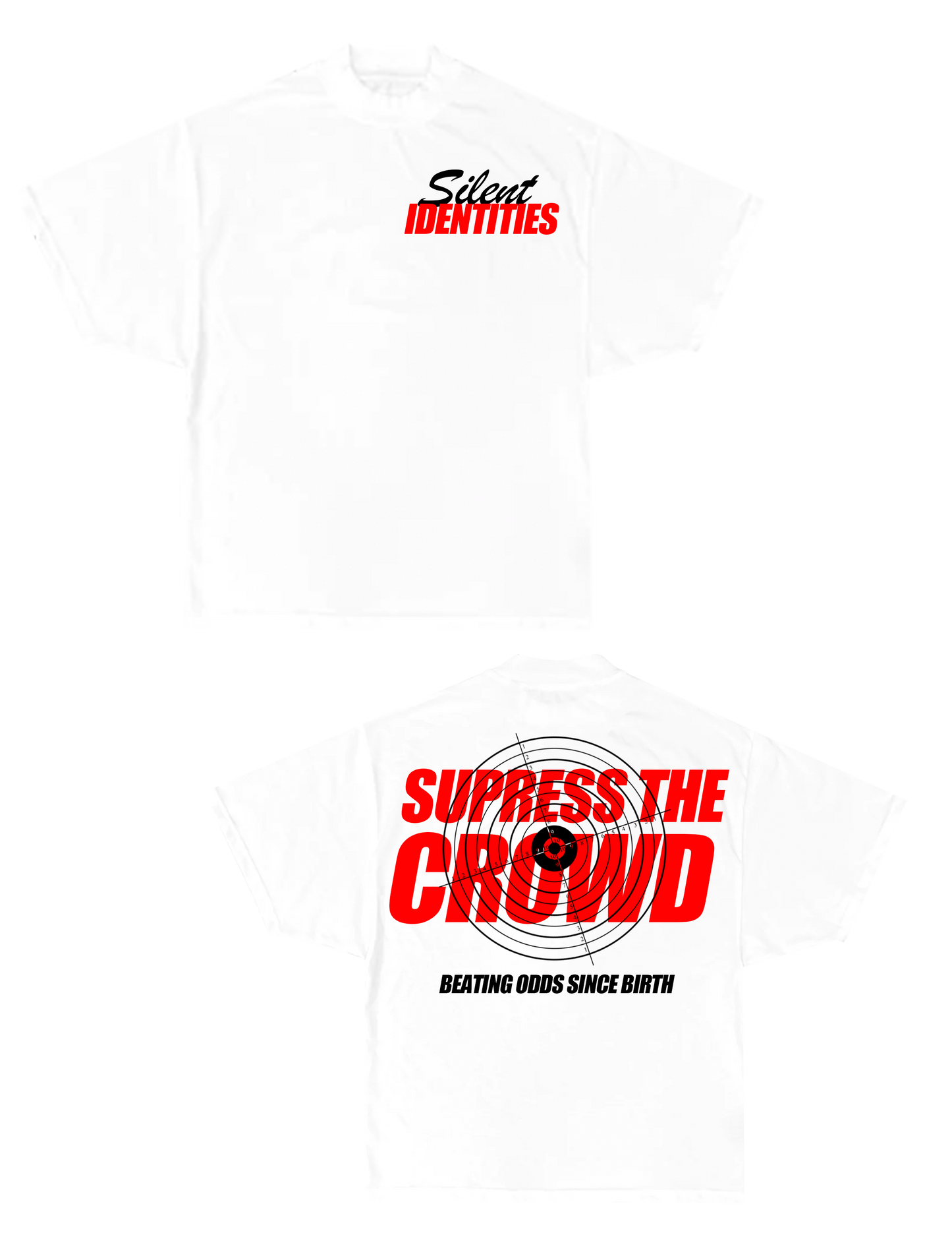 WHITE SUPPRESSOR TEE