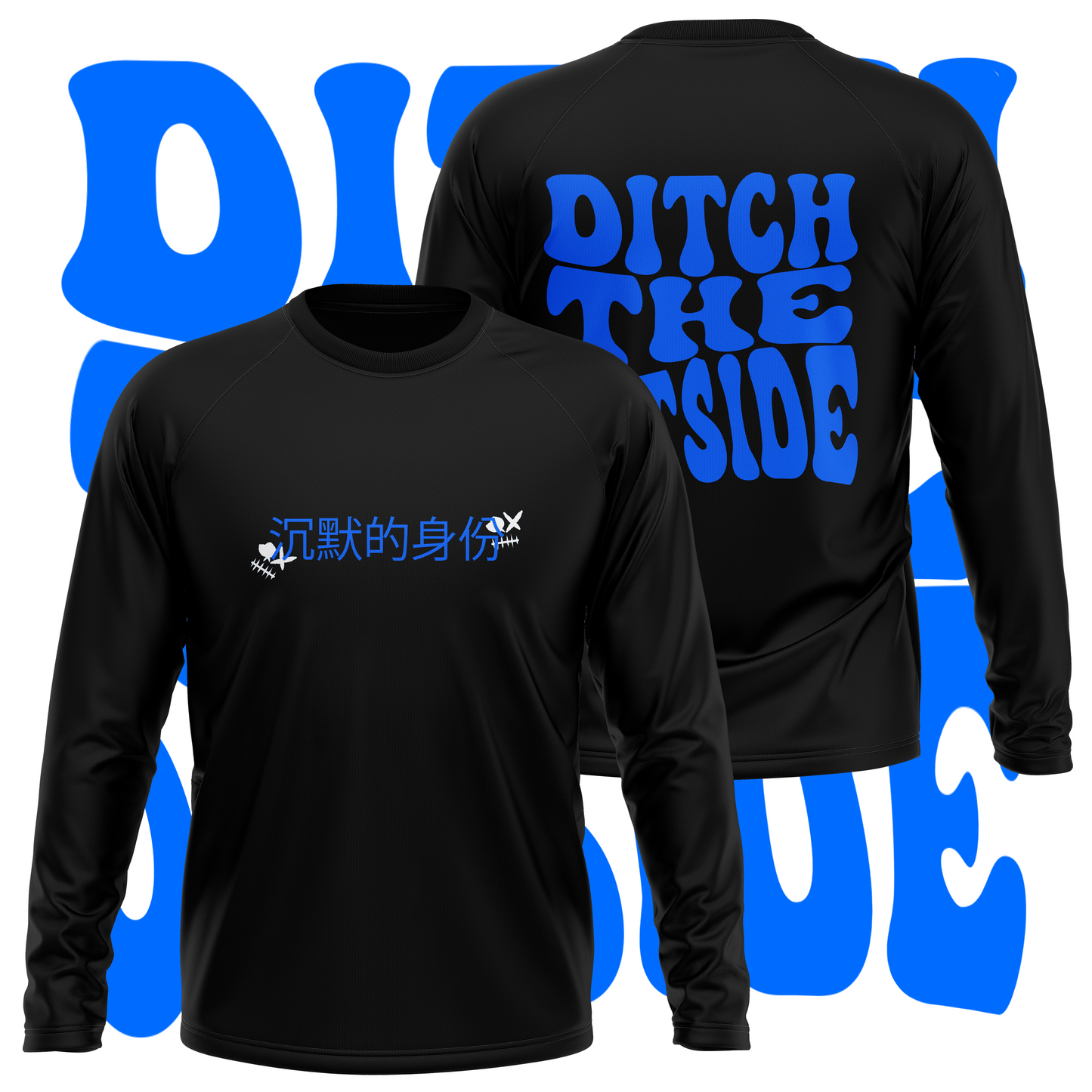 BLACK DITCH THE OUTSIDE LONG SLEEVE TEE
