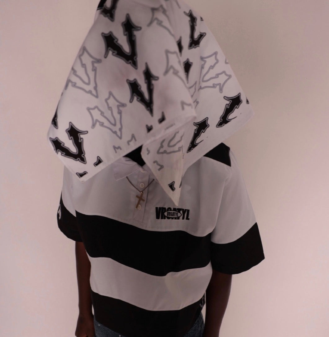 BLACK "BOX BADGE" POLO