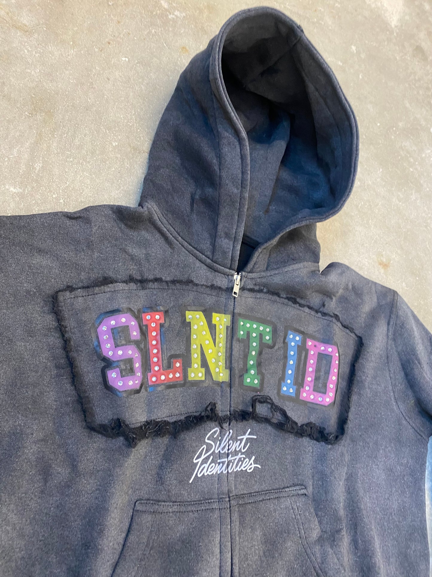 BLACK “NUFF SAID” JACKET