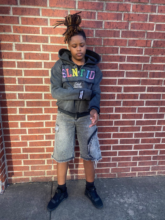 BLACK “NUFF SAID” JACKET