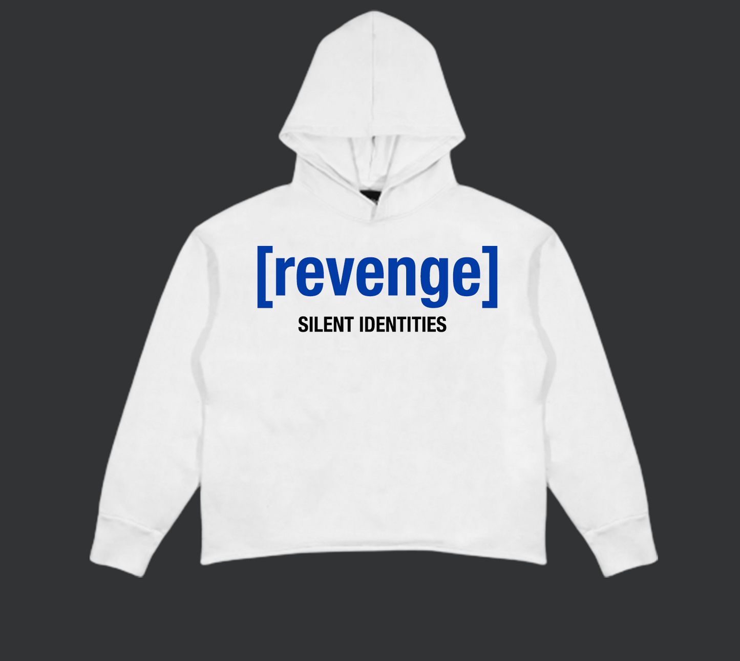 WHITE [REVENGE] HOODIE