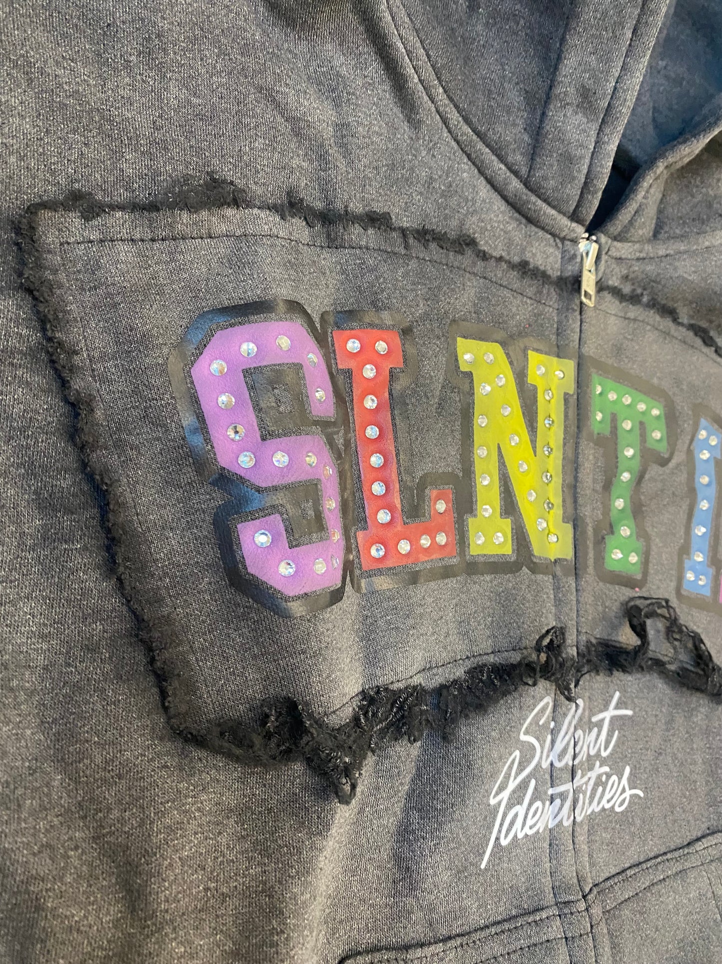 BLACK “NUFF SAID” JACKET