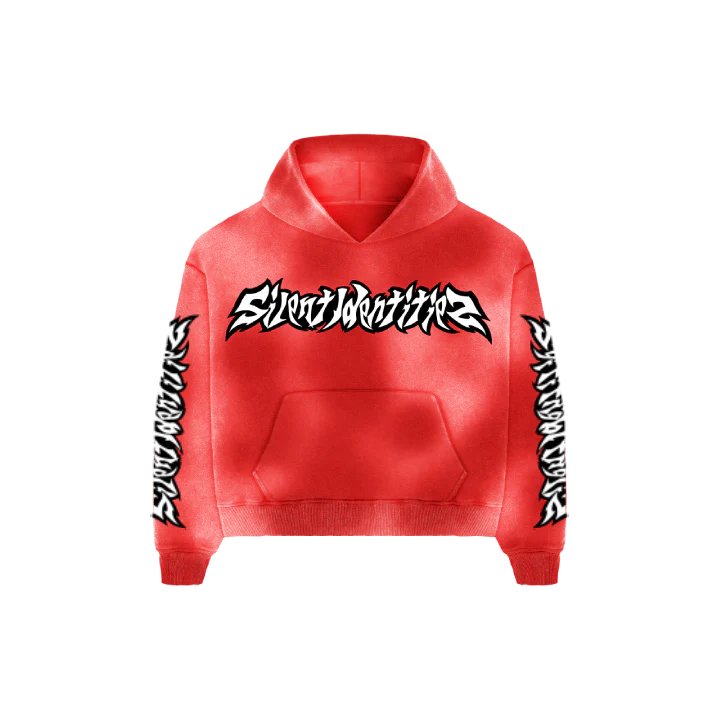 KIDS RED HEARTBREAK HAVOC HOODIE