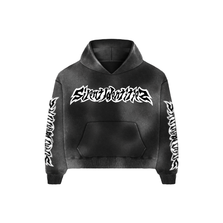 BLACK HEARTBREAK HAVOC HOODIE