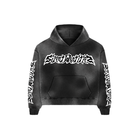 BLACK HEARTBREAK HAVOC HOODIE