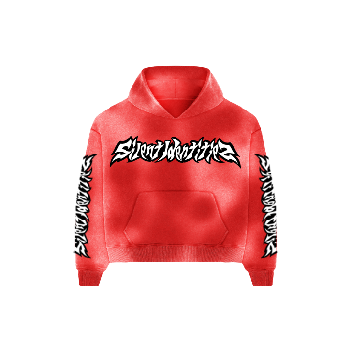 RED HEARTBREAK HAVOC HOODIE