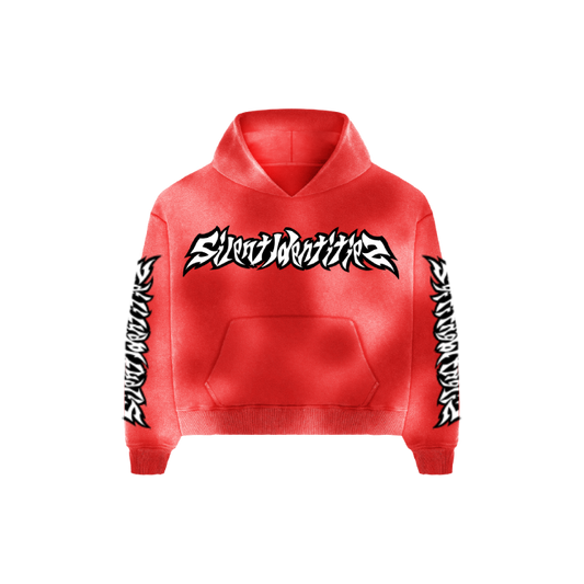 RED HEARTBREAK HAVOC HOODIE