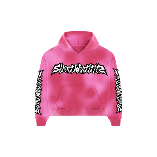 PINK HEARTBREAK HAVOC HOODIE