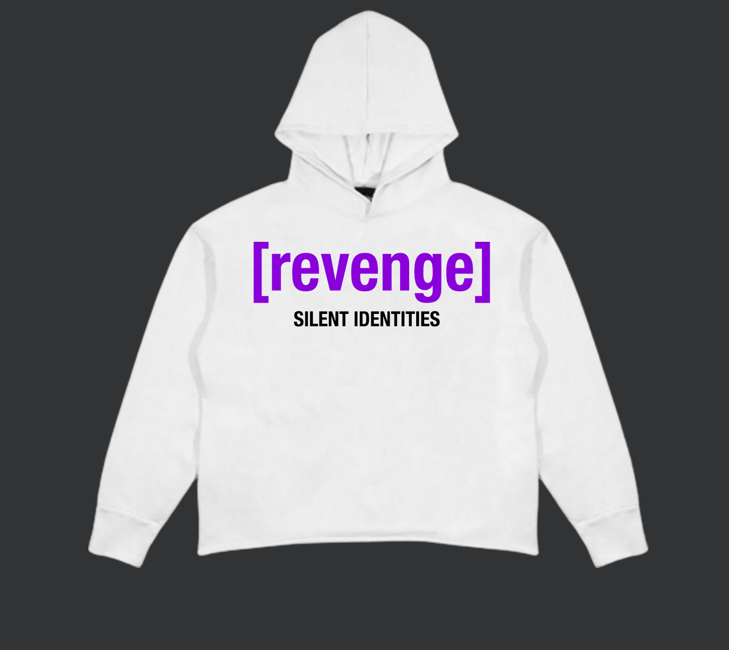 WHITE [REVENGE] HOODIE