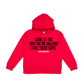 RED "WHAT'S LOVE¿" HOODIE