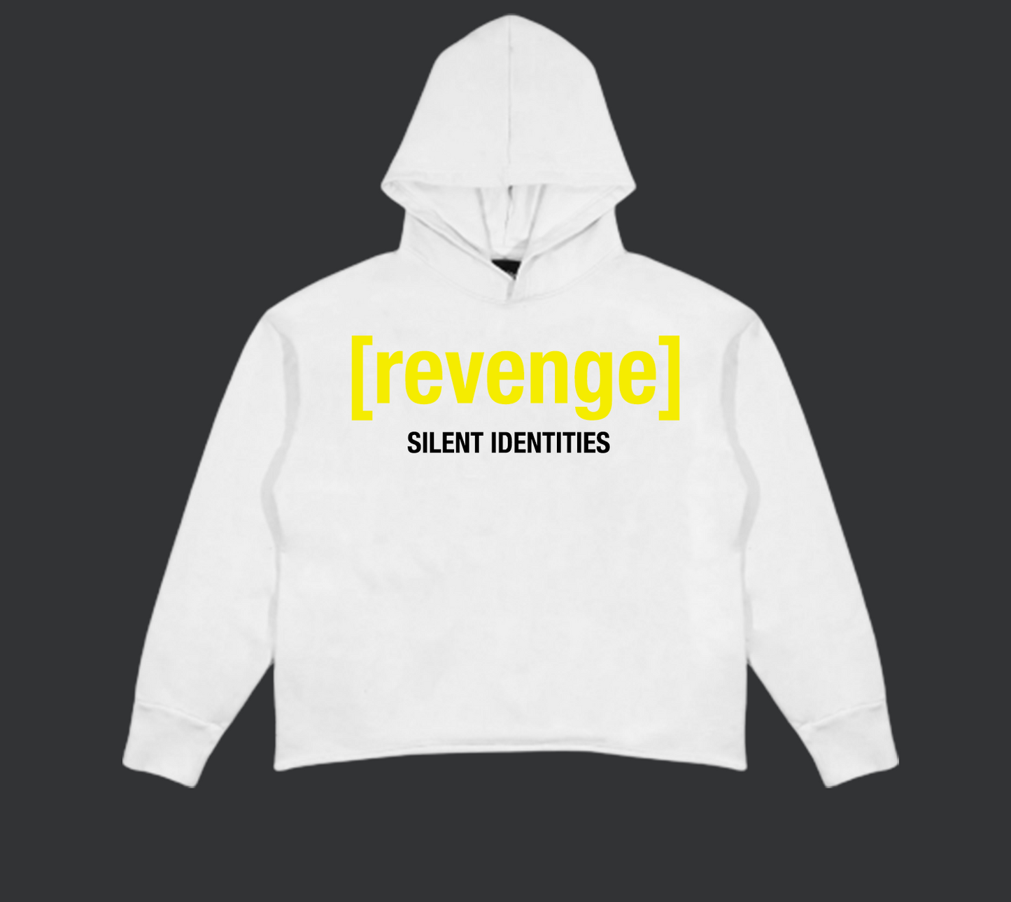 WHITE [REVENGE] HOODIE