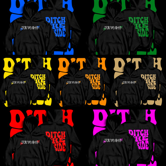 BLACK DITCH THE OUTSIDE HOODIE
