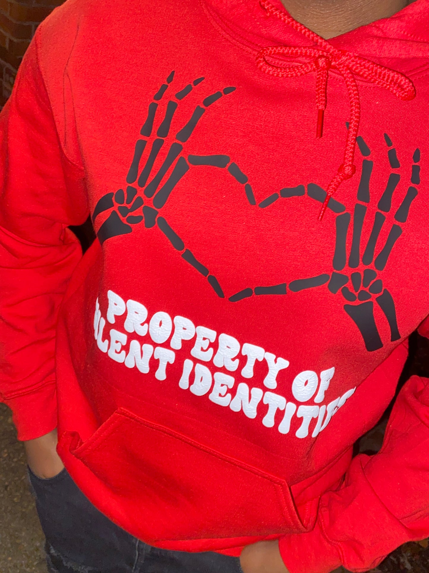 PROPERTY OF SILENT IDENTITIES HOODIE