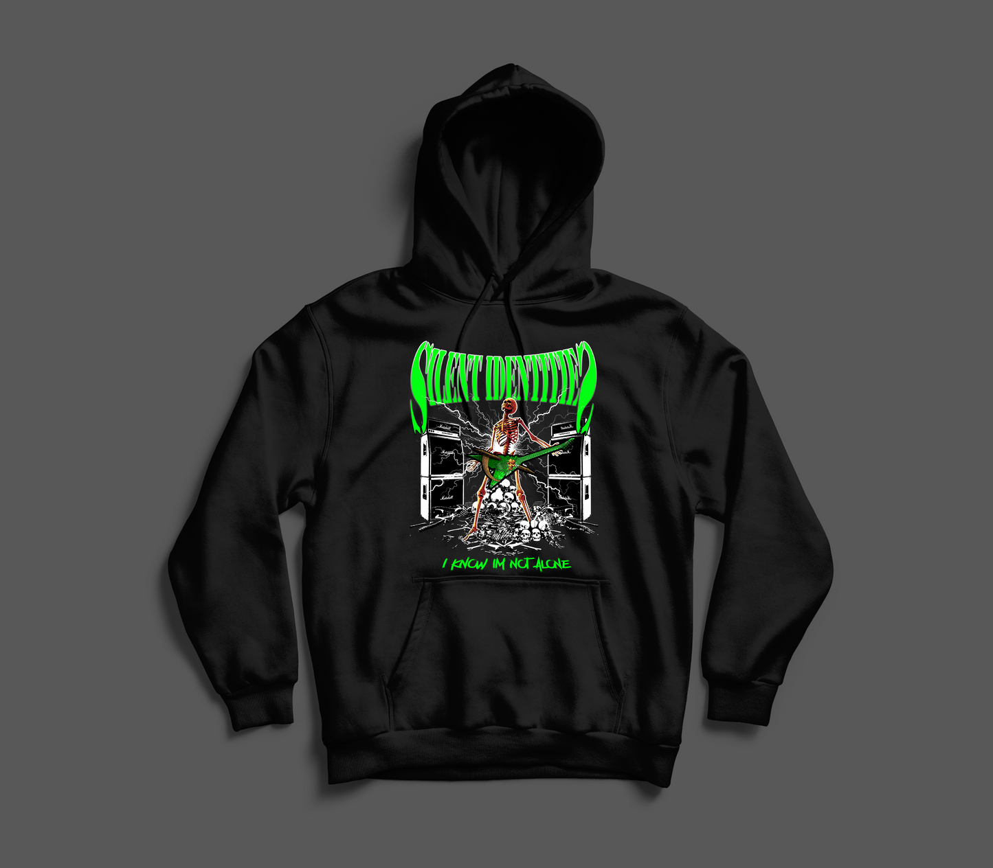 "NEVER ALONE" HOODIE