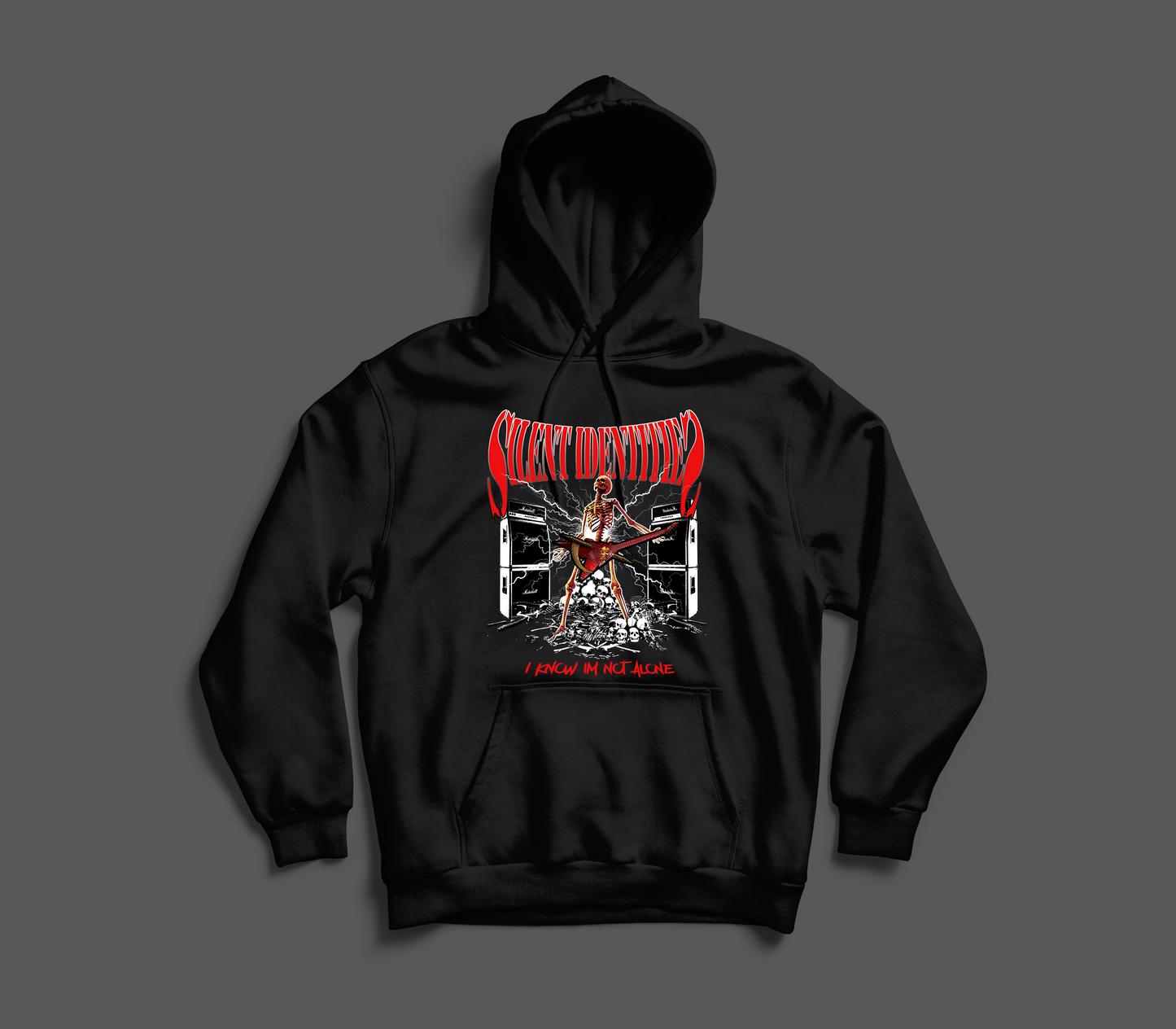 "NEVER ALONE" HOODIE